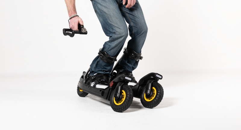 Skwheel front wheel pivot