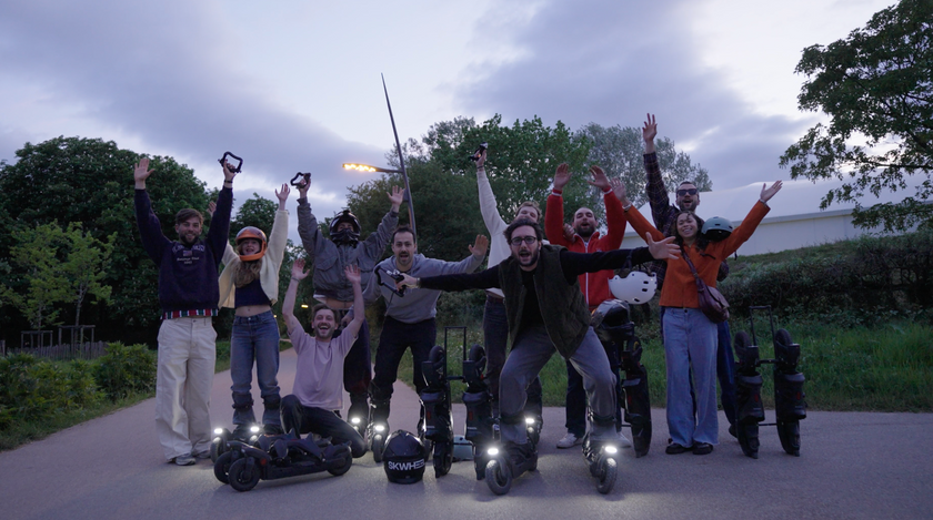 Session Skwheel à Paris